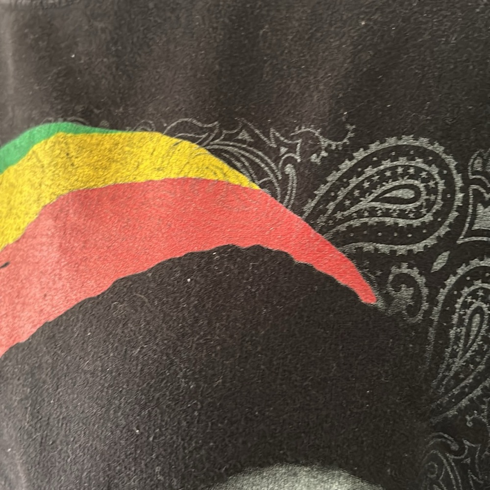 Bob Marley Vintage Sweatshirt Crew Top Natty Dread Reggae Music Rasta Large - Picture 4 of 8